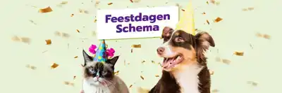 Bestel- en leverschema Hemelvaart en Pinksteren